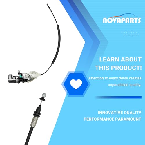 Image of NOVAPARTS 931-749 Front Left Driver Side Door Latch Lock Actuator for 2011 2012 2013 2014 Dodge Challenger Replaces # 68064403AB 68064403AC 68064403AH
