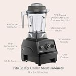Vitamix E310 Explorian Blender, Professional-Grade, Self-Cleaning 48 oz. Container, Black - Image 4