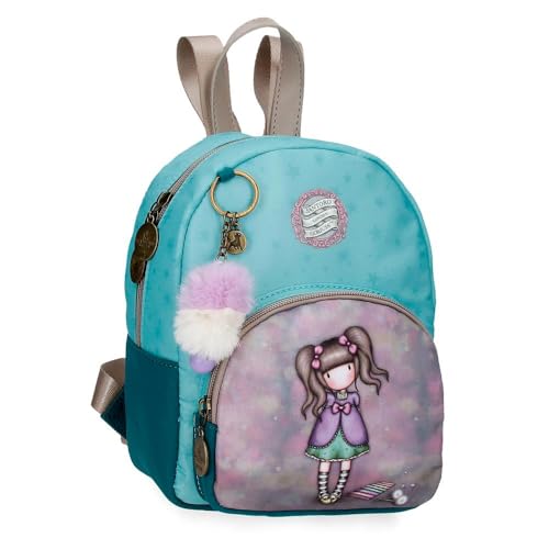 Gorjuss A Whispered Key Zaino da passeggio, multicolore, 19 x 24 x 10 cm nylon 4,56 L, multicolore, Taglia unica, Zaino da passeggiata