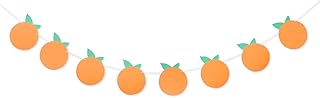 Little Cutie Banner - Little Cutie Baby Shower Decorations, Little Cutie is on the Way Banner, Cutie Garland, Orange Theme Birthday Decorations, Cutie Party Decorations