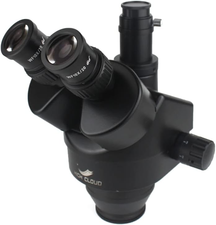 Miniatura 6 de ARHAVI 35X-90X Double Boom Zoom Simul Focal Trinocular Stereo Microscope 38MP HDMI USB SMD Microscopio Camera Phone PCB Repair Tools Size  Brown