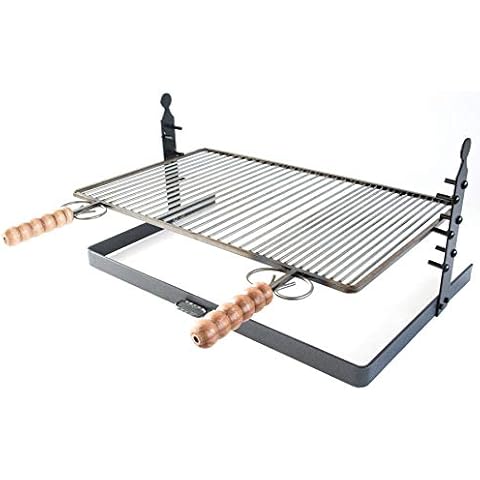 BG82-75 Chianina Adjustable Grill Height cm 75 CrUCCOLINI Cover