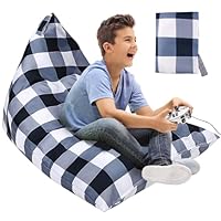 Klarer Sitzsack-Bezug 150L - Transparente Kuscheltier-Aufbewahrung Für Kinderzimmer