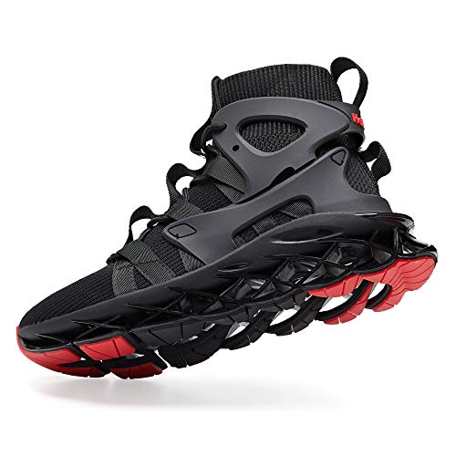 Hello Mrlin Men's Running Shoes Non Slip Athletic Tennis Walking Blade Type Sneakers Hip Hop Black #TOP5