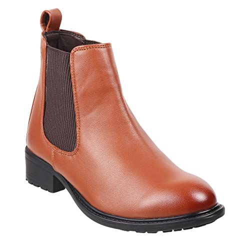 Image of Mochi Women Leather Ankle Boot
