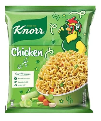 Knorr Chicken Noodles 100% Halal, 50 g Pack, Instant Noodles