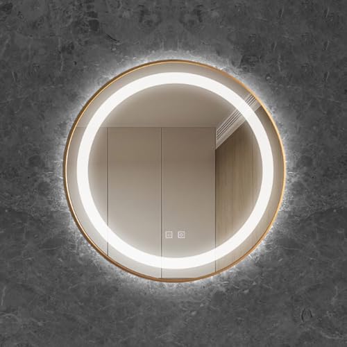 Miroirs incassables en aluminium avec rétroéclairage LED intelligent et moderne - 2