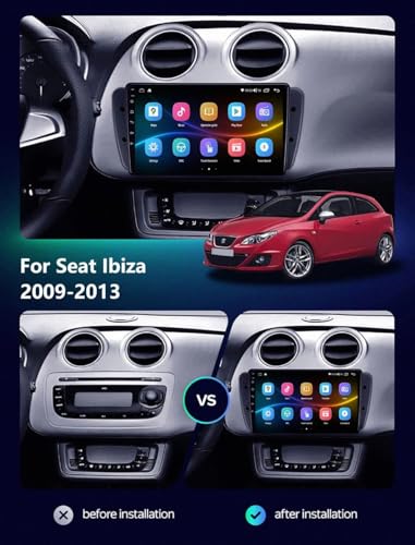 Radio coche 2 DIN para Toyota Corolla E150, viaja conectado con Android Auto y Bluetooth 360 2