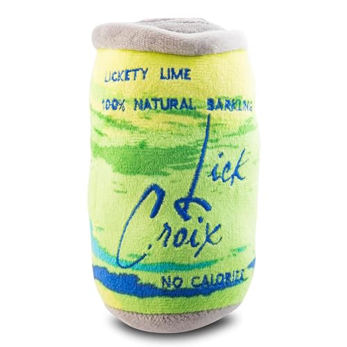 Haute Diggity Dog Muttini Bar Collection | Juguetes de perro de peluche para perros perros de peluche sonrientes y dañados