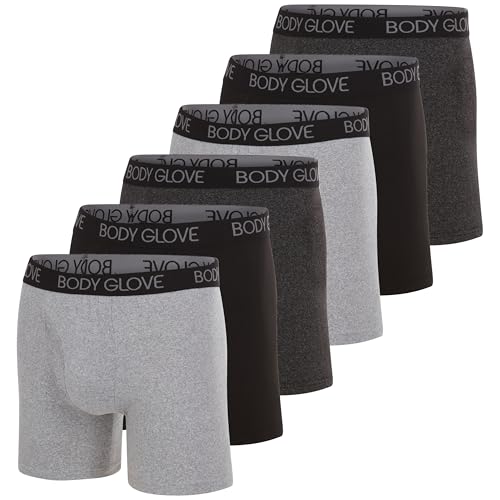 Bóxer para hombre contra rozaduras Body Glove en micro modal suave pack de 6