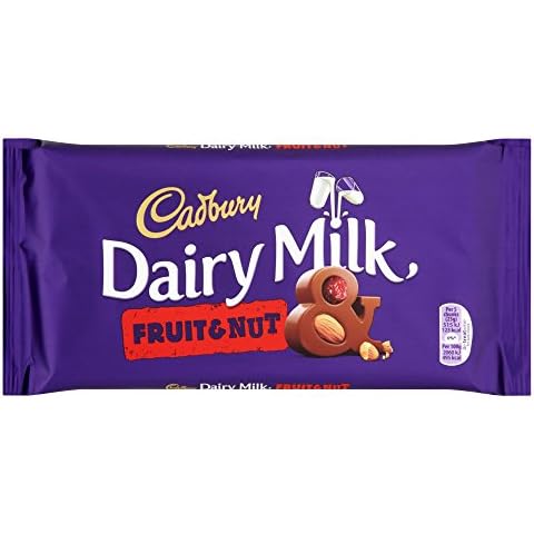 Cadbury Dairy Milk Chocolate Bar with Fruit and Nuts Cover