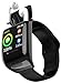 Produktbild YSQ Smart Watch mit Bluetooth Earbuds, Bluetooth Wireless Headset Smart Armband 2 in 1, Touch Screen Sport Schlaf-Musik-Armband Kopfhörer Herzfrequenz-Blutdruck-Übung Wetter Tracker,Schwarz