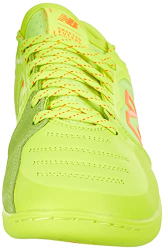 New Balance Men's Audazo V5+ Pro In Soccer Shoe, Hi-Lite/Blaze Orange/Bleached Lime Glo, 5.5 #TOP1