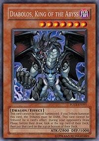 Yu-Gi-Oh! - Diabolos, King of The Abyss (FOTB-EN061) - Force of The Breaker - Unlimited Edition - Secret Rare