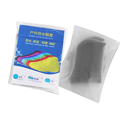 Cubrebotes de Silicona Reutilizables con Suelas Antideslizantes Gris miniatura 6