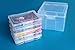 ArtBin 6947ZZ Photo & Craft Organizer Set, Large Box with [5] Plastic Storage Cases Inside, Clear