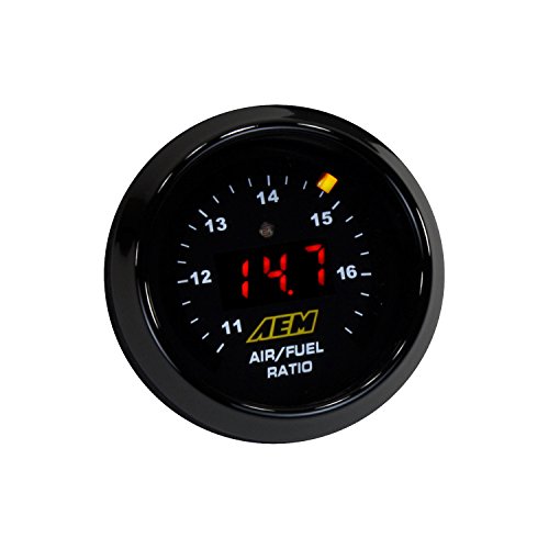 AEM 30 – 4110 Wideband O2 Aire/Combustible uego, Negro