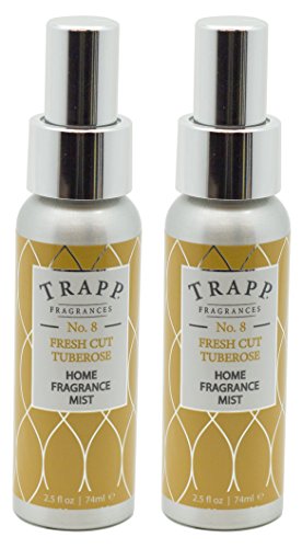 Trapp Home Fragrance Mist, No. 8 Fresh Cut Tuberose, 2.5-Ounce (2-Pack)