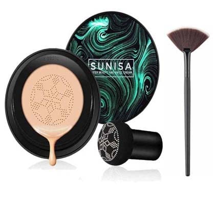 SR Sunisa Waterproof Cc Cream Natural Foundation, Light Coverage For All Skin Types, 1 Count