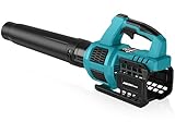 HEINRPO Cordless Leaf Blower Compatible with Makita 18V Battery (Bare Tool) 400CFM Electric Leaf Blower Cordless, Variable Speed, Turbo Mode, Handheld Battery Powered Leaf blowers for Lawn Care