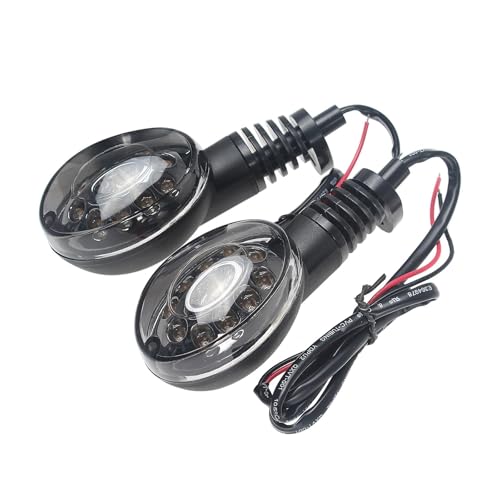 Feux clignotants moto fumés de haute qualité pour Kawasaki Vulcan S 650 VN