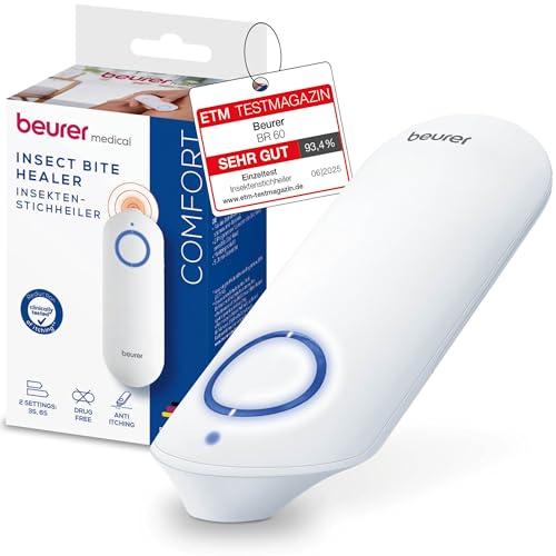 Beurer BR 60 Insektenstichheiler, Mückenstich Hitzestift zur Behandlung von Insektenstichen- und bissen, elektronischer Stichheiler ohne chemische Stoffe, lindert Juckreiz und Schwellungen für 16,99 EUR (-53%) statt 35,99 EUR bei amazon.de Bild: Beurer BR 60 Insektenstichheiler, Mückenstich Hitzestift zur Behandlung von Insektenstichen- und bissen, elektronischer Stichheiler ohne chemische Stoffe, lindert Juckreiz und Schwellungen für 16,99 EUR (-53%) statt 35,99 EUR bei amazon.de