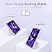 ZoneFoker Case for iPad Air 5th/ 4th Generation Case (2022/2020) 10.9'', for iPad Pro 11 Inch (4th/3rd/2nd/1st Gen), Hard Sturdy Slim Cover for iPad Air 5 4 th with Pencil Holder/Stand, Clear Glitter