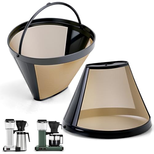 Reusable Coffee Filters Compatible with Moccamaster Coffee Machine, 2 Pack