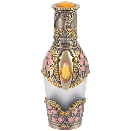Botella de vidrio para perfume de 35ml con aleación vintage 2