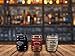 M. CORNELL IMPORTERS Jack Daniel's Stoneware Barrel Shot Glasses Set of 3 - Jack Daniel's Gift Set