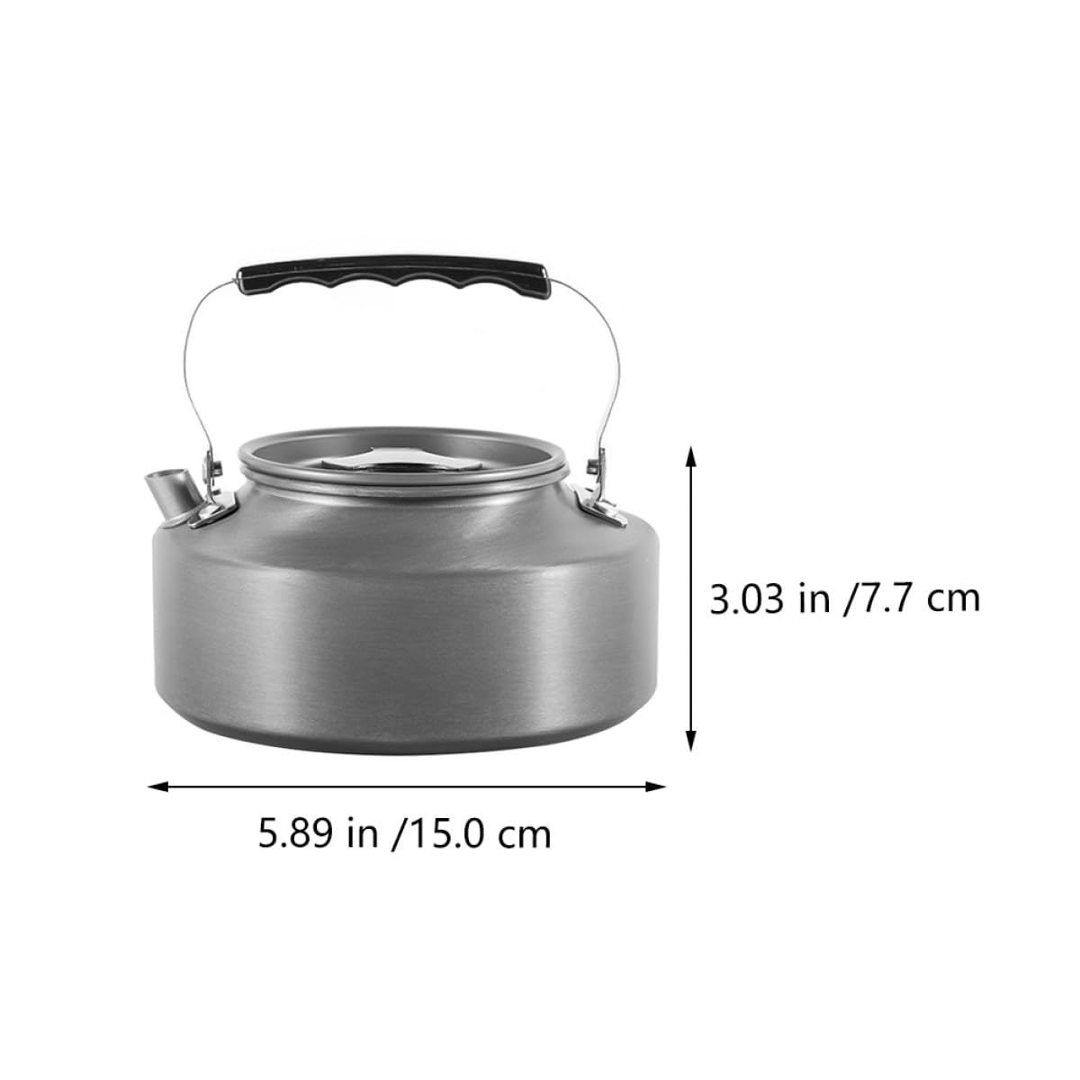 TOYANDONA 2piezas Hervidor De Agua Portátil De Para Camping Práctica Para Picnic y Senderismo Para Agua Caliente y