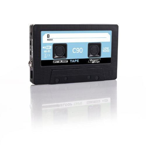 Reloop Tape - Usb Tape Recorder With Retro Cassette Look, Black #TOP5