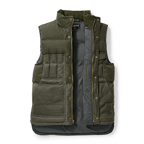 Filson Down Cruiser Vest Otter Green Size Medium - Thumbnail 2