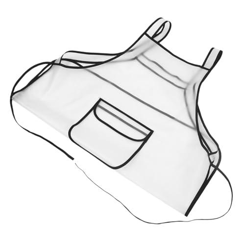 Homoyoyo Tablier Homme Cuisine Croisé Dos Unique Tablier Coiffeur Cheveux Professionnel Unisexe