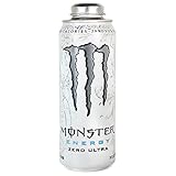 Monster Energy 24 ounce cans with Resealable Lids (Zero Ultra, 12 Cans)