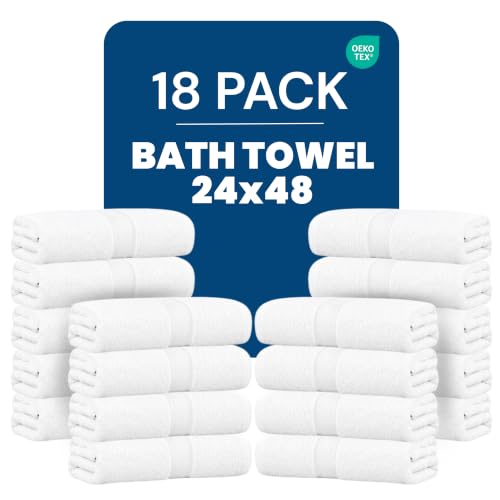 Utopia Towels 18 Pack Bath Towel Set