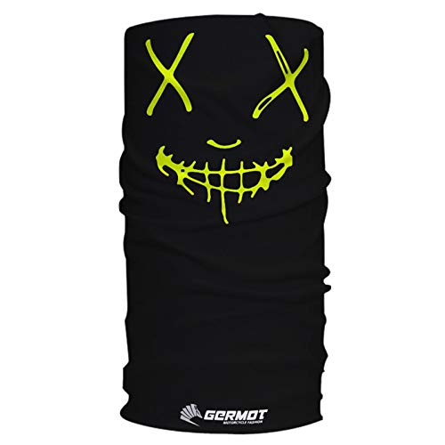 H.A.D.® Originals multifunktionelles Tuch David Bost, Funktionstuch atmungsaktiv, schwarz, Einheitsgröße