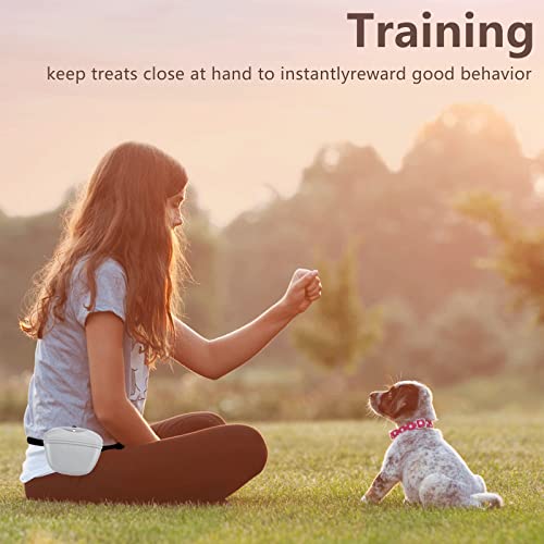 MGKSHADOW Bolsa para petiscos para cães, 2 unidades, bolsa de treinamento para petiscos para cães, b
