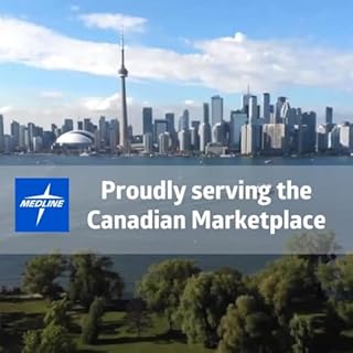 Medline Comfortable Folding Wheelchair with Swing-Back, Desk-Length Arms and Elevating Footrests, 20”W x 16”D Seat