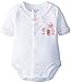Spasilk Baby-Girls Newborn 100% Cotton French Creeper Bodysuit
