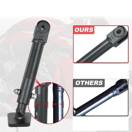 Béquille latérale CB650R CBR650F support réglable moto 2014 à 2025