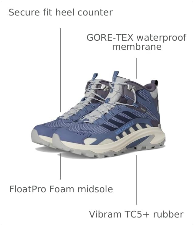 Image of Merrell Mens Moab Speed 2 Mid GTX