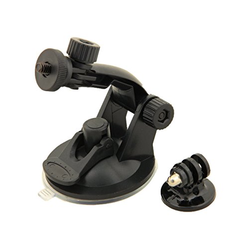 �yPCATEC�zGopro Hero 1/Gopro Hero 2/Gopro Hero 3�ȂǑΉ� �O�r�}�E���g�A�_�v�^�[ �z�Վ� 1/4 "�X�`�[���l�W�t�� �ő啉��4kg �u���b�N(RSX-58)