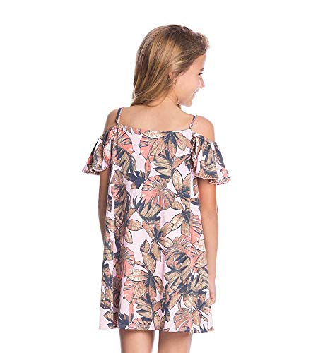 Maaji Girls' Printed with Off The Shoulder Ruffle Sleeve Dress2