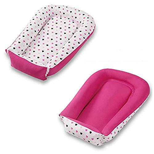 Baby Lounger Nest | Co Sleepers for Newborns | Breathable&Detachable Cotton Blend Ba
