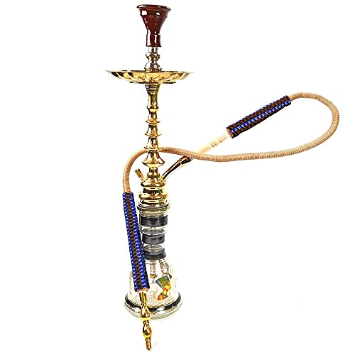 Rteanb Egipcio Estilo Pure Cobre Hookah Hookah Hookah Accesorios Hookah Patrón Pintado a Mano Shisha, para Mejor Disfrute de Fumar de Hookah Shisha, Adecuado para familias, Fiestas Cover