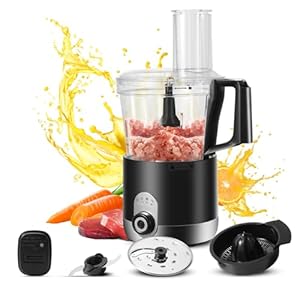 Oamger CF0509HE Multifunktionale 3-in-1 Küchenmaschine