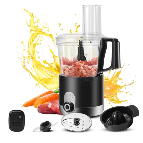 【Grande capacità】 Dotato di una ciotola di grande capacità da 1200 ml, sia per preparare un ripieno di carne per una riunione di famiglia o per preparare un'insalata di verdure per più persone, il succo di salice da bere ti consente di tritare rapidamente gli ingredienti in dieci secondi, senza dover fare più manipolazioni, risparmiando tempo e fatica.