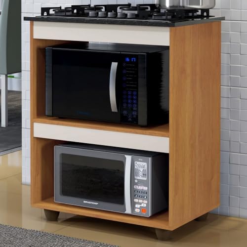 Amazon App Day: Análise de Produtos e a Experiência Mobile 7 Armário de Cozinha para Cooktop Turim Nature/Off White - Kaiki Mó...