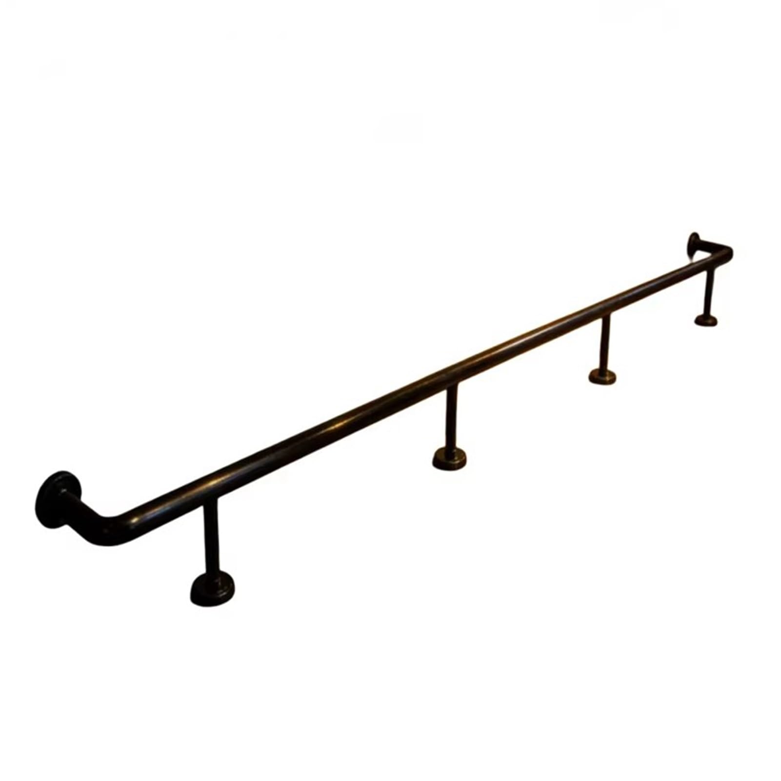 Barra ajustable de acero inoxidable para riel de pies de bar kit resistente de 2.8m